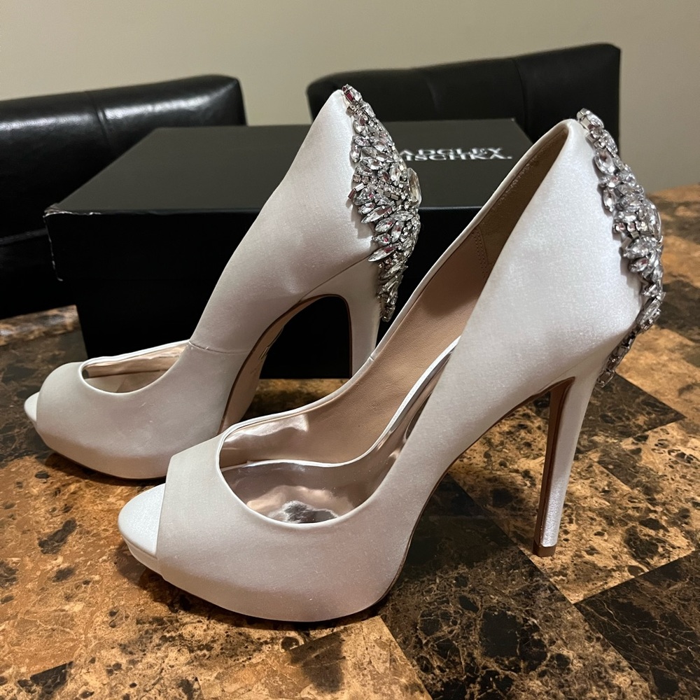 Badgley Mischka Bridal Heels